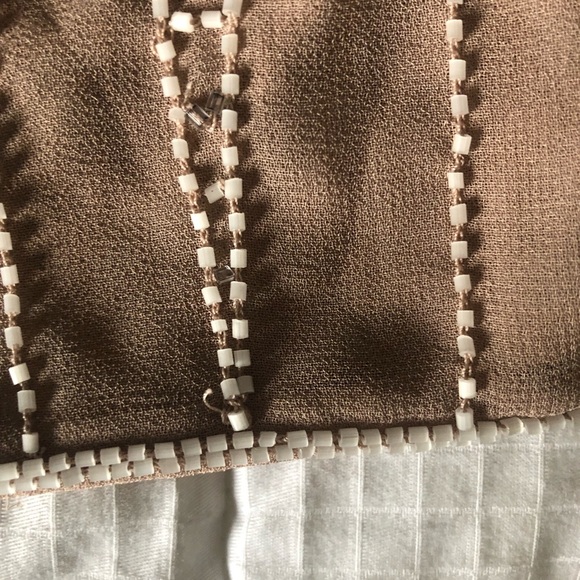 Lauren Conrad Blush Beaded Mini Skirt - Picture 4 of 8